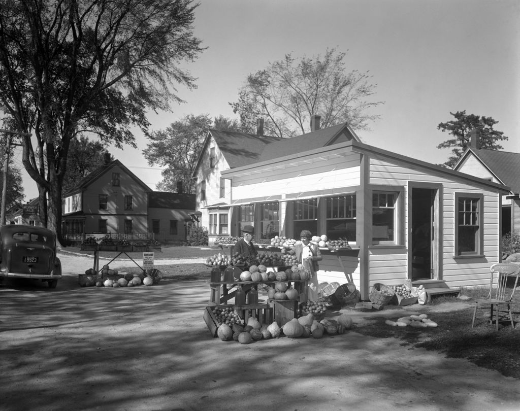 Miniature of Roadside Vegetable Stand In North Windham