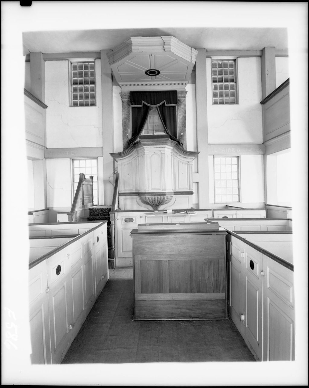 Miniature of Interior Of A Church In Walpole
