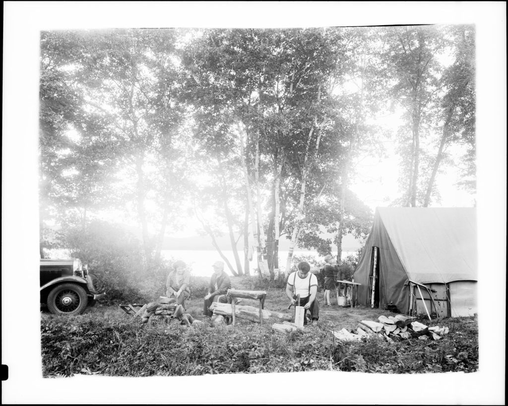 Miniature of A Family On A Camping Trip In Weld