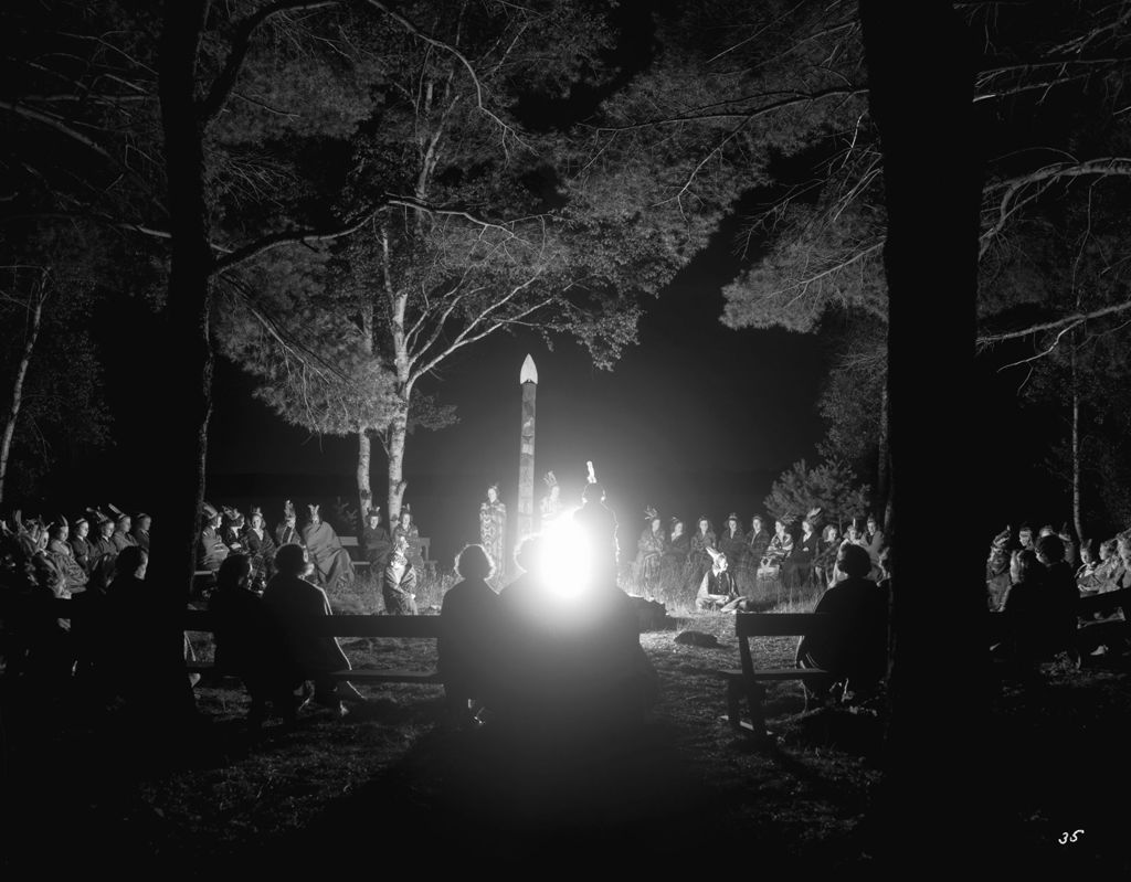 Miniature of Evening Indian Ceremony At Summer Camp