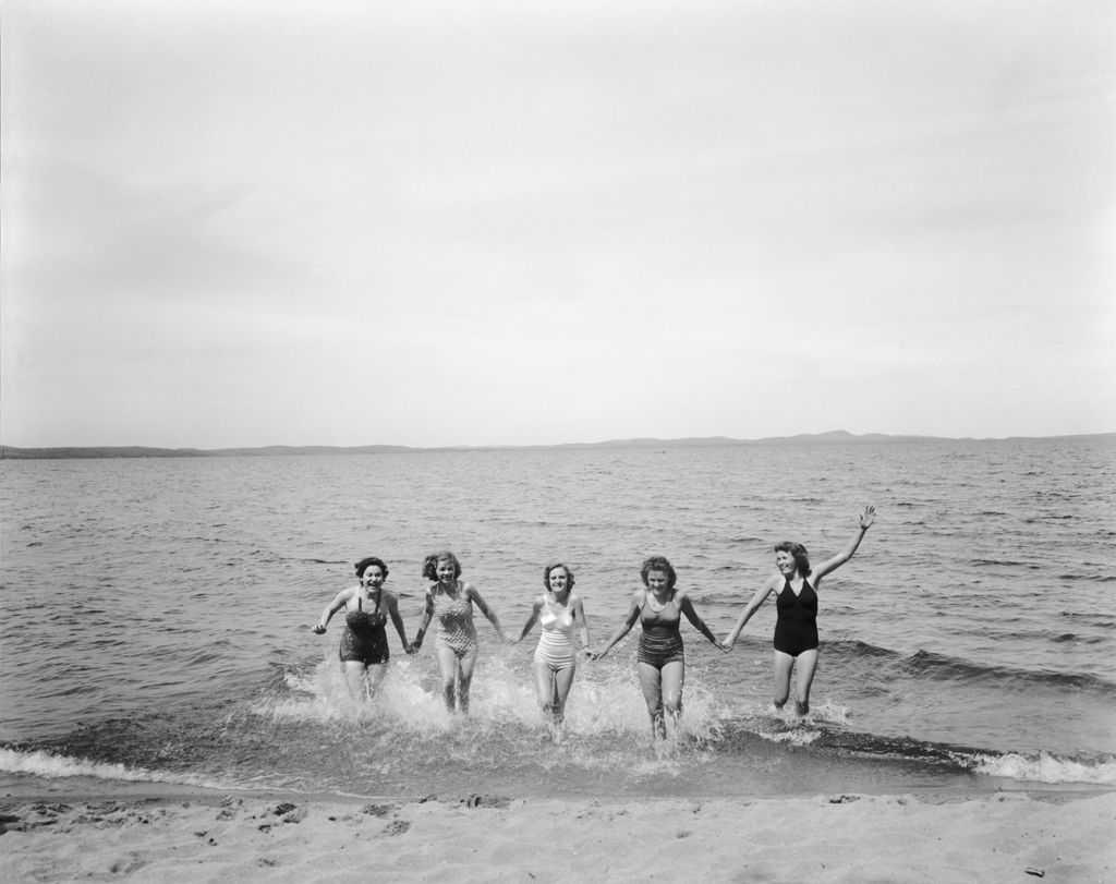 Miniature of Ladies In The Water At East Sebago