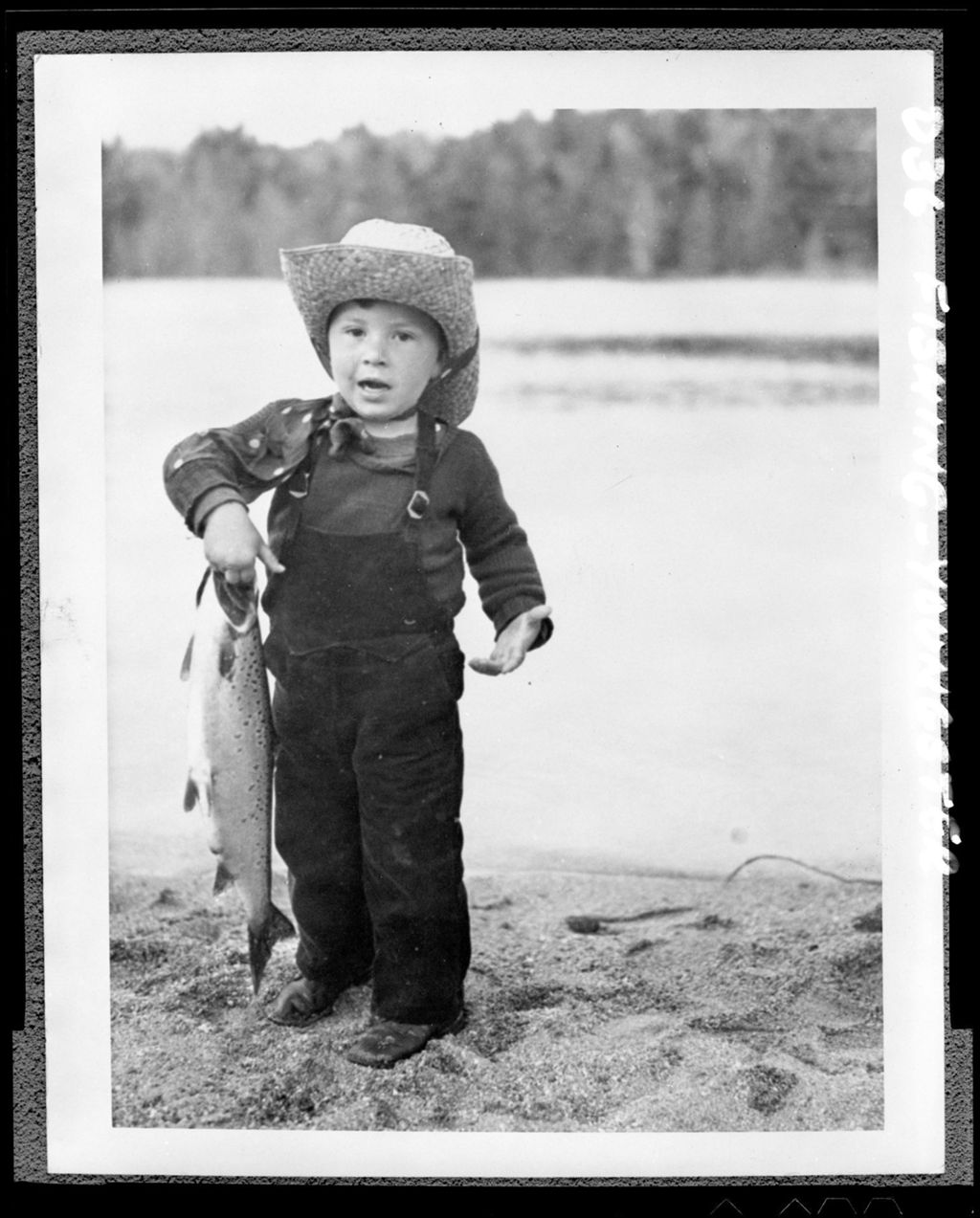 Miniature of Small Boy With Big Fish