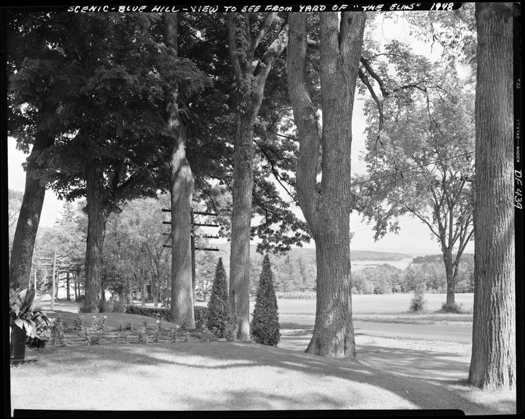 Miniature of Scenic- Blue Hill- View to see from Yard of "The Elms"