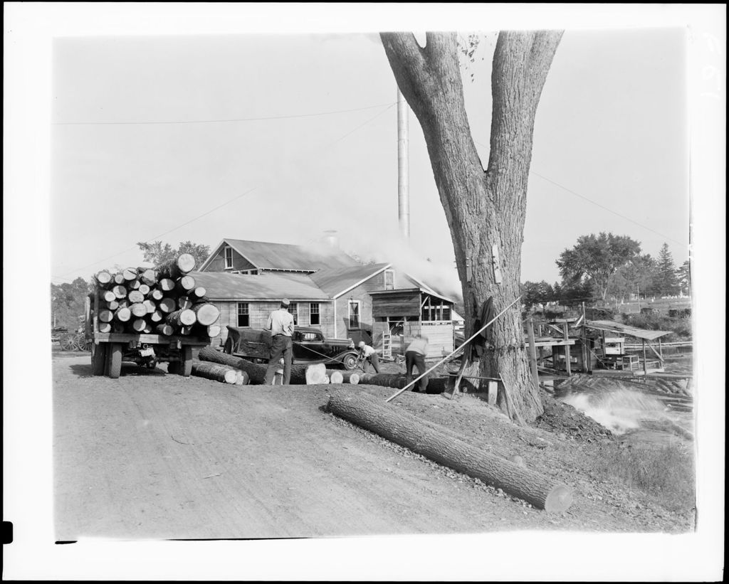 Miniature of A Sawmill In Alfred
