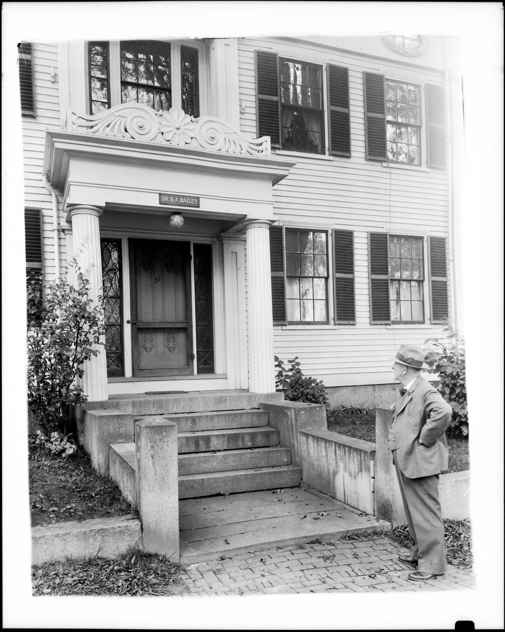 Miniature of Dr. R. A. Bailey House In Wiscasset