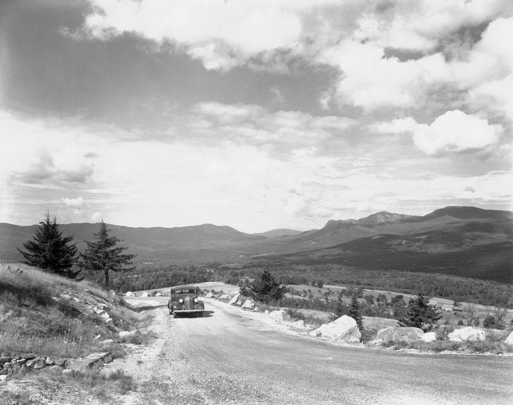 Miniature of View Of Distant Mountains In Center Hill, Weld, Nice Clouds In Sky