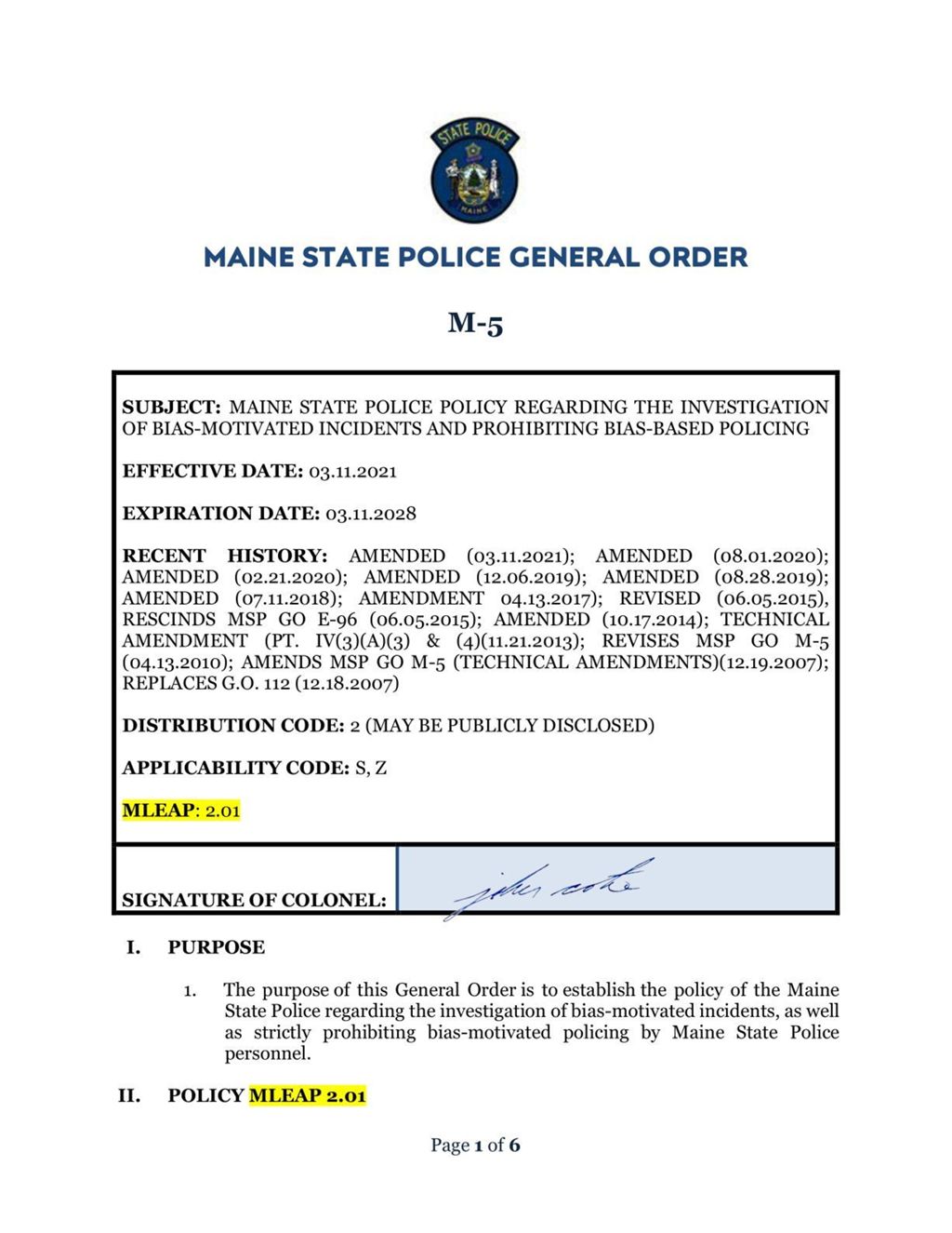 Miniature of 210228 Signed - AMD'T - MSP GO M-5 + ATTACHMENTS