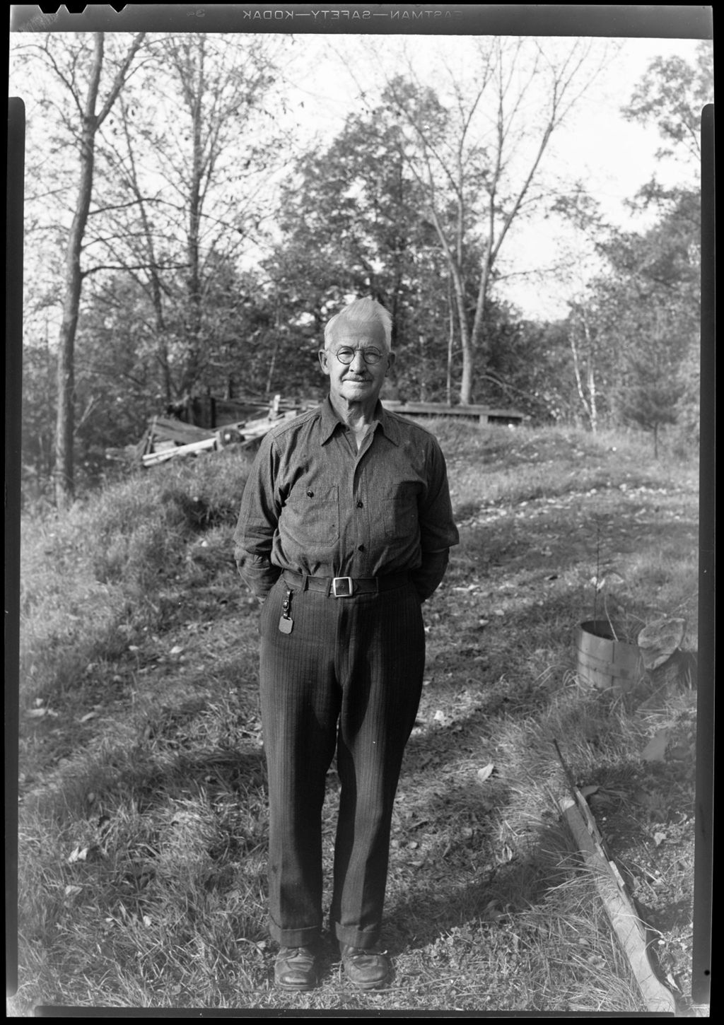 Miniature of Full Length Photo Of George French At Age 62