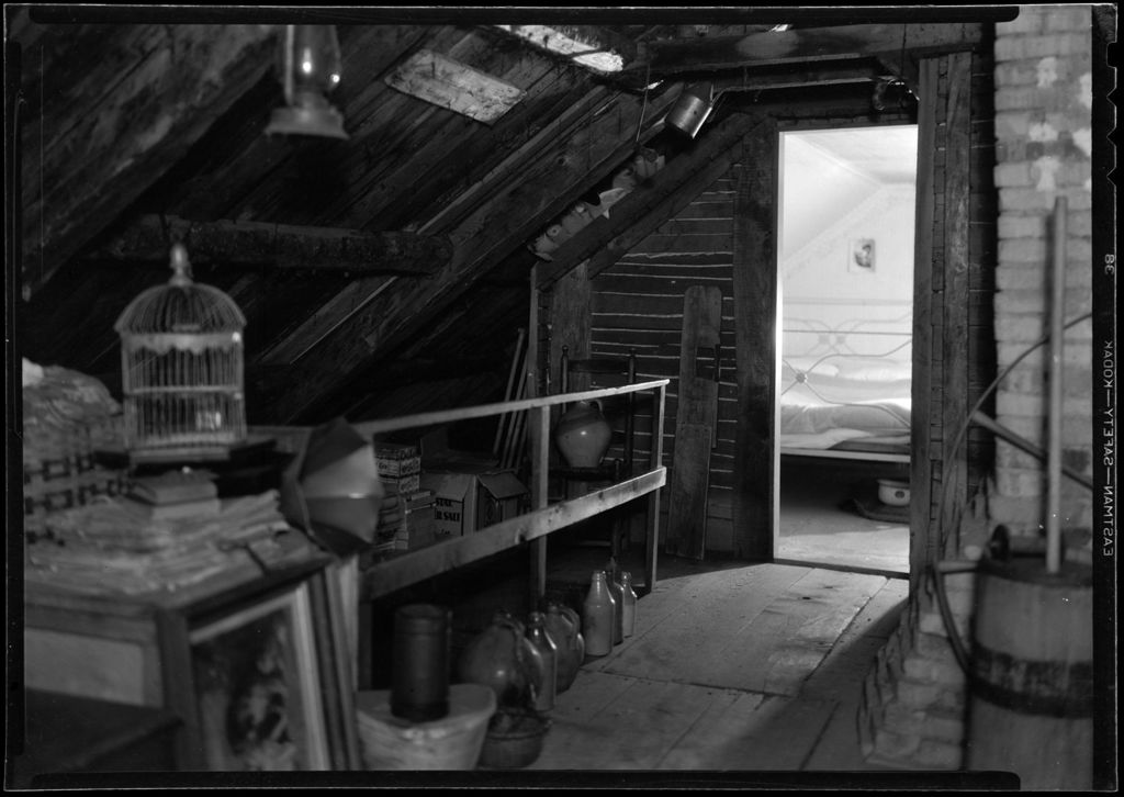 Miniature of Attic Room In Old French Homestead In Parsonsfield.