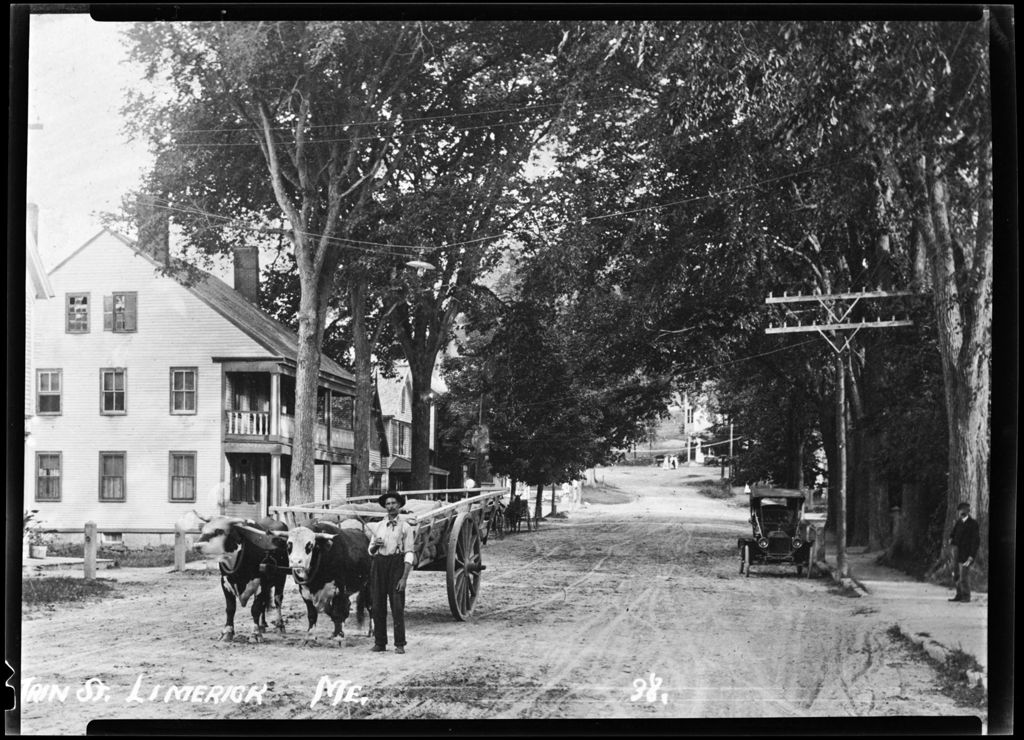 Miniature of Ox Team