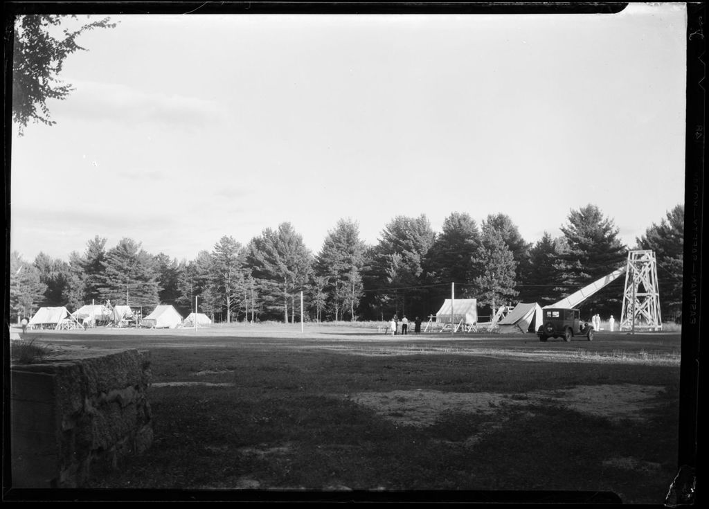 Miniature of Photo Of A Special Setup In Fryeburg For Viewing An Eclipse In 1932