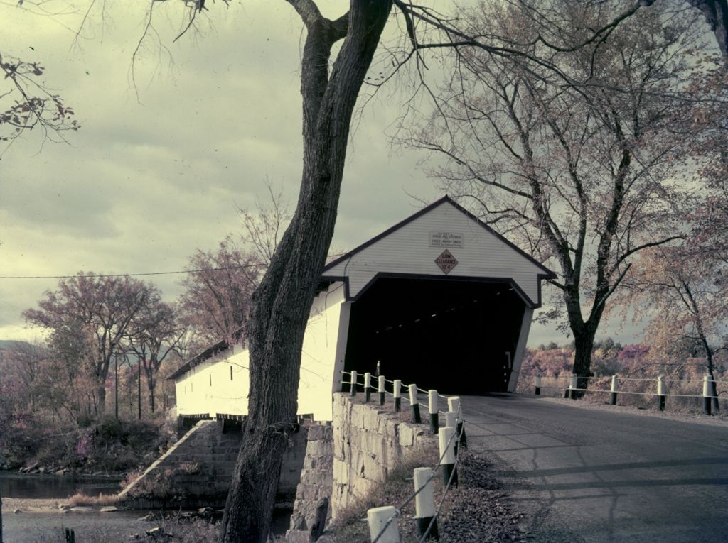 Miniature of Covered Bridge In Conway, New Hampshire. Redstone. Conway