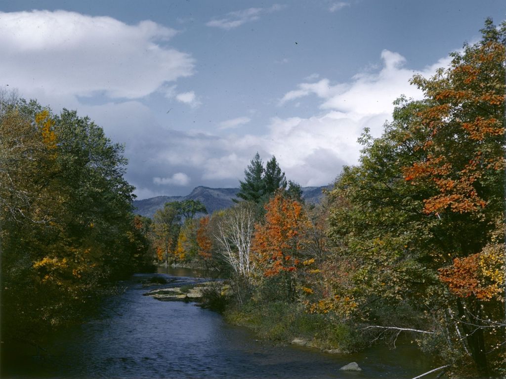 Miniature of Mountain Views Along The Swift River Near Conway, New Hampshire