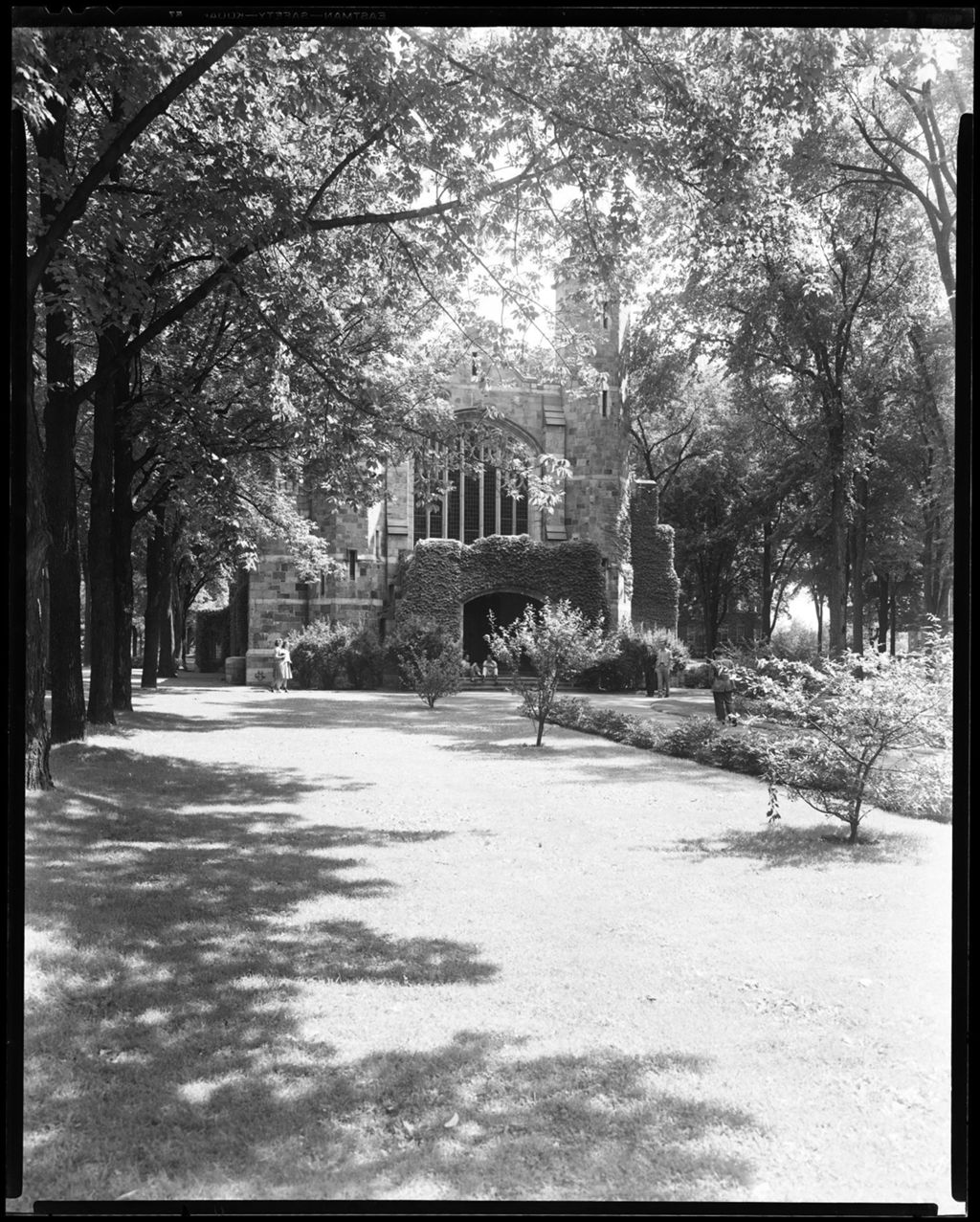 Miniature of View Of Buildings On Bates College Campus