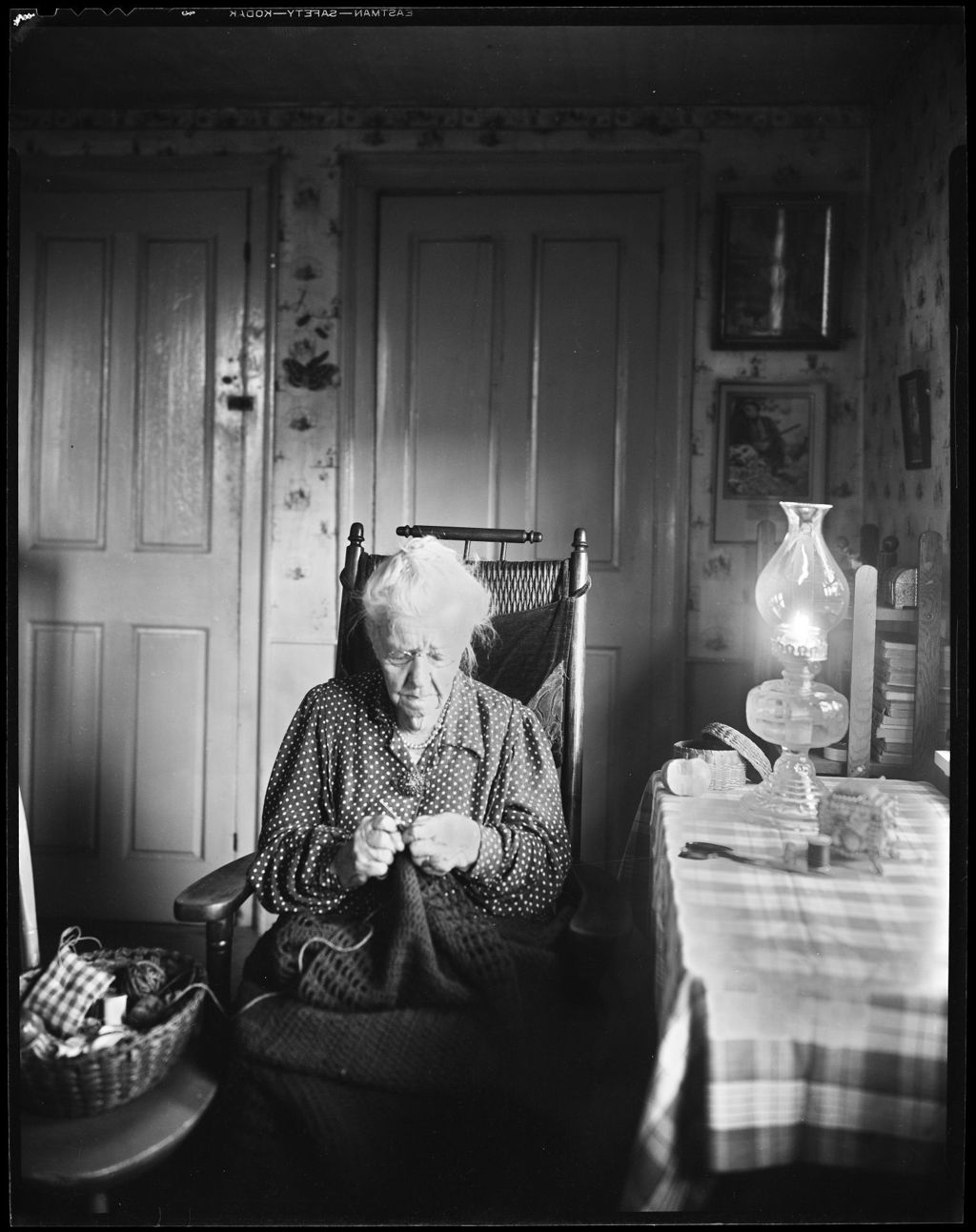 Miniature of "Ma" Knits By Lamplight At Home (Classic Mom Shot)