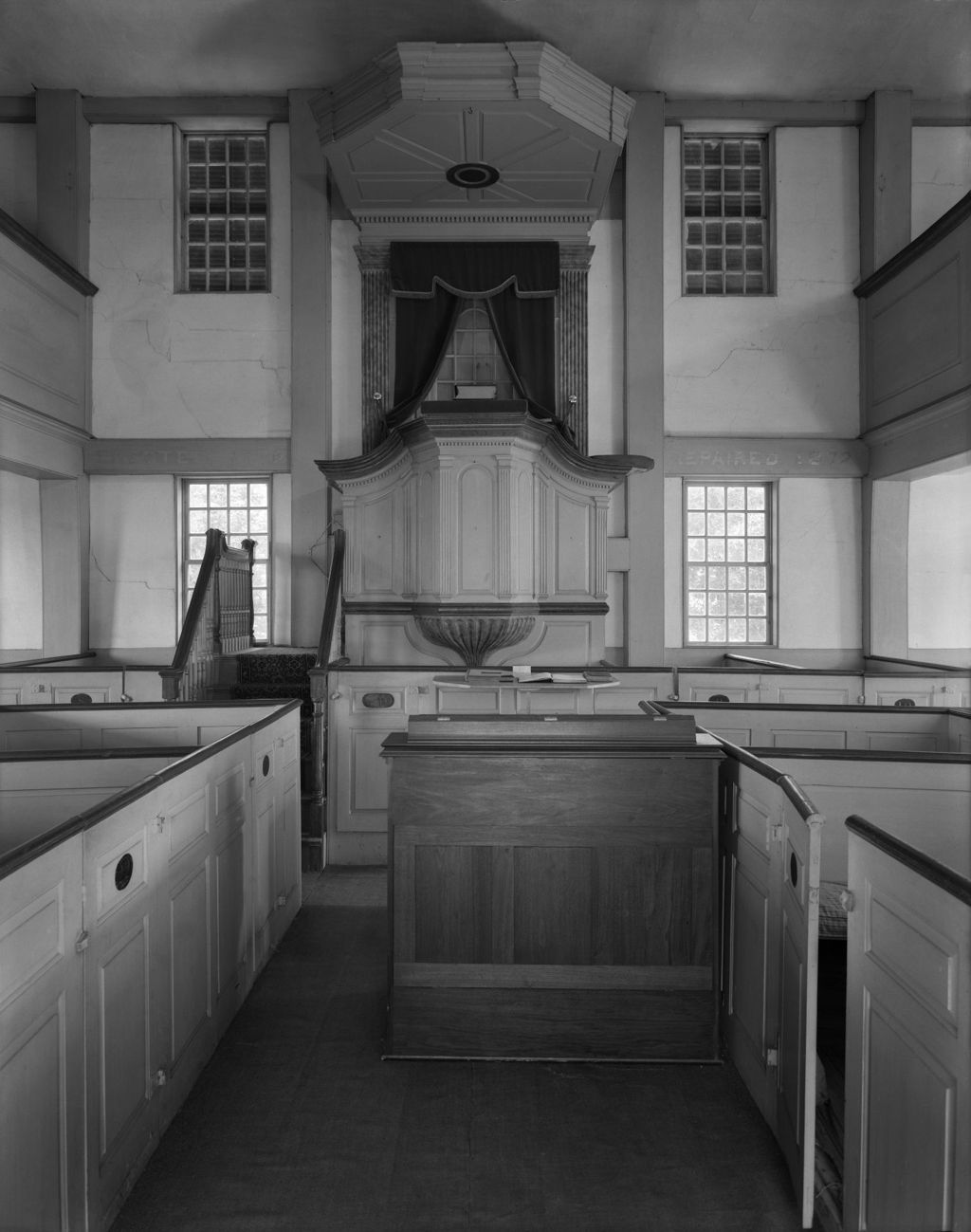 Miniature of Interior Of Old Church In Walpole