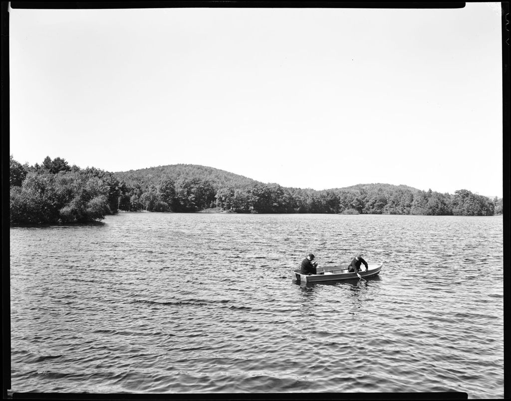 Miniature of Art And Suttie Fish From Boat Out On Lake, One Nets Fish--Limerick