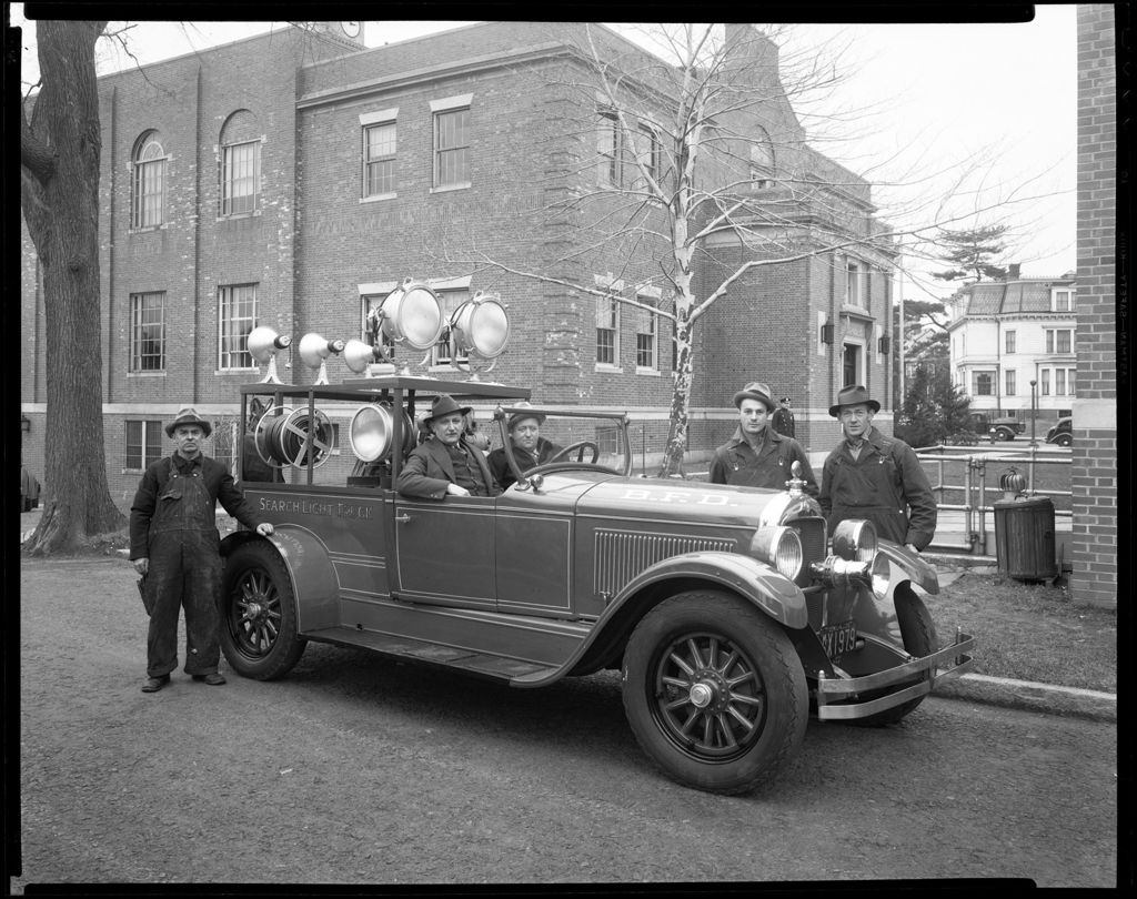 Miniature of Close-up Of A Search Light Truck, Bloomfield, New Jersey