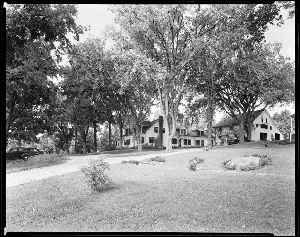 Miniature of Overall View Of A Very Large Home With A Large Barn Attached ( Enola Chapman's)