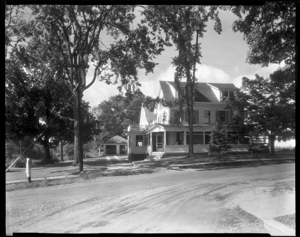Miniature of Front View Of A House On A Side Street In Kezar Falls