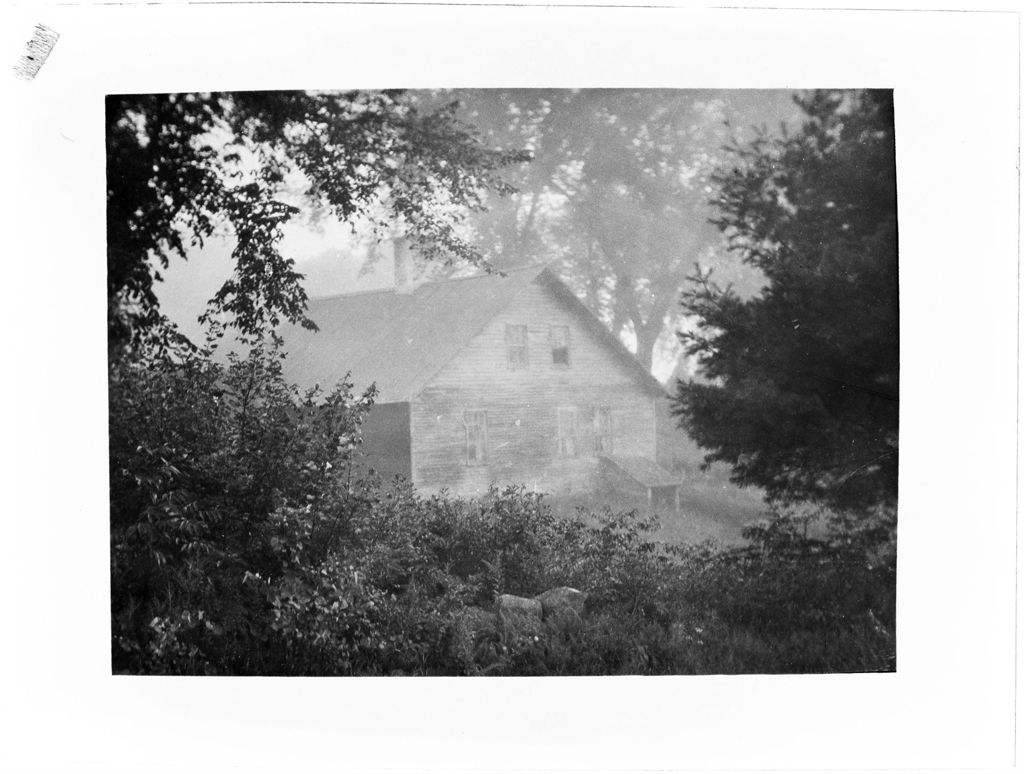 Miniature of Positive Image Of The George French Homestead In Parsonsfield, In Mist--5 X 7