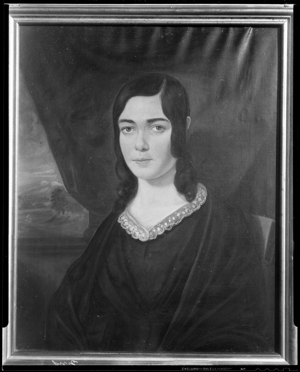 Miniature of A Painting Of A Young Girl