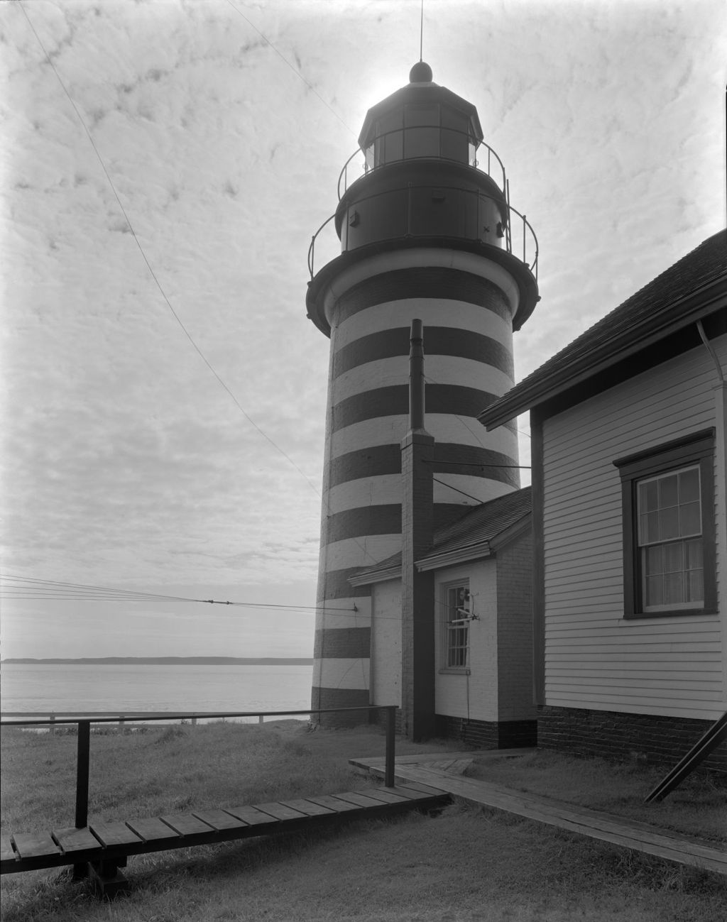 Miniature of Light Tower At West Quoddy Light