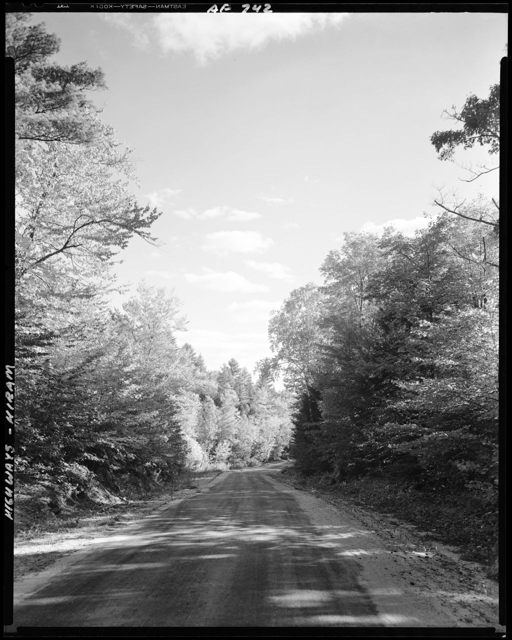 Miniature of Blacktop Highway Through Woods In Hiram