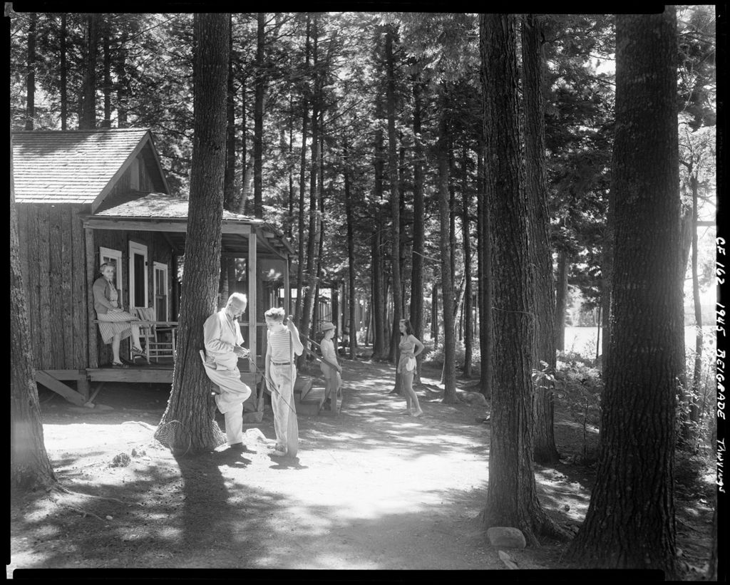 Miniature of Family Enjoying A Day At A Camp In Belgrade