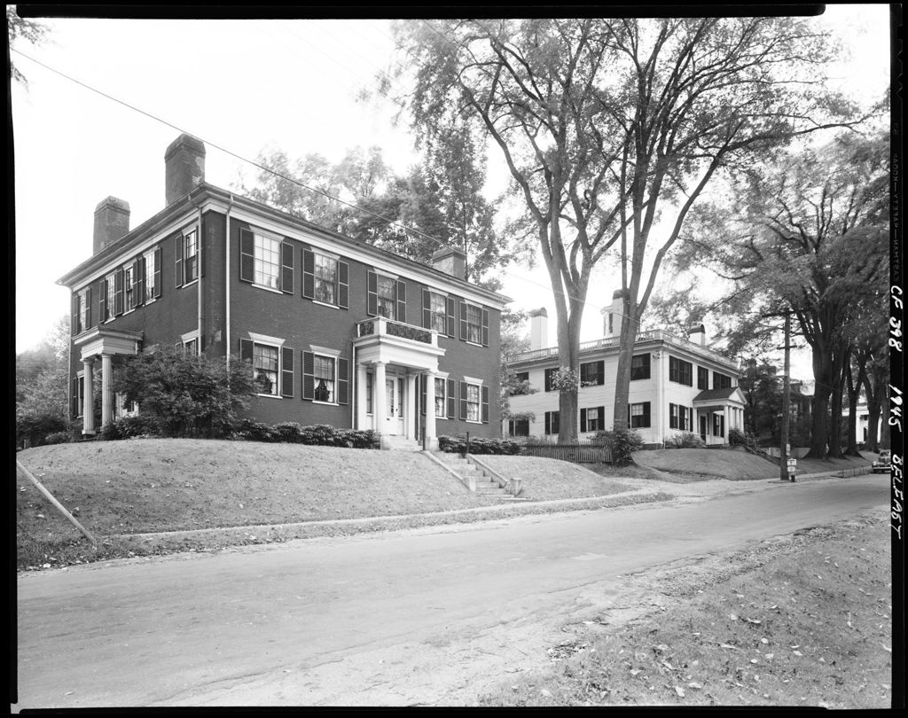 Miniature of Two Large Two Story Homes, In Belfast, One Brick The Other Frame Construction