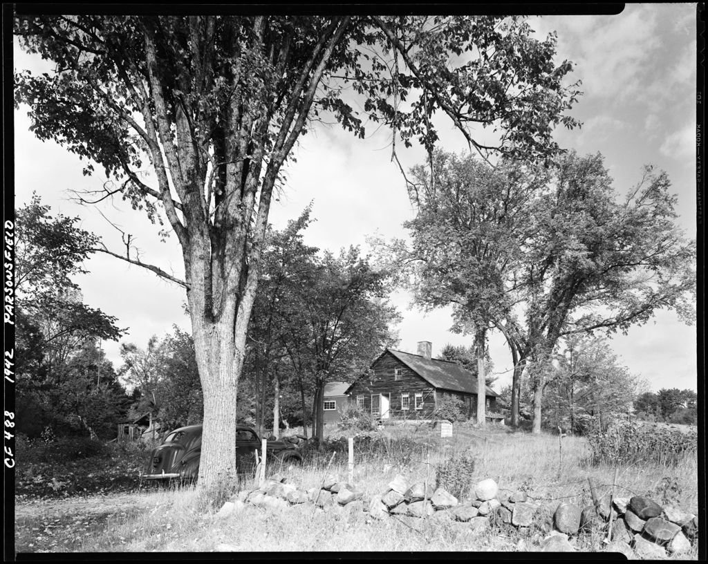 Miniature of Old Farm House Surrounded By Large Maples (George French Homestead) In Parsonsfield