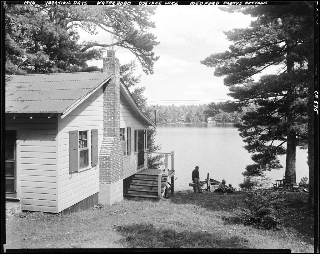 Miniature of Family At A Camp On Ossipee Lake In Waterboro
