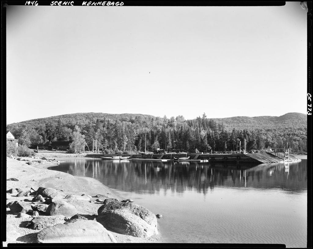 Miniature of Dock In A Pond In Kennebago