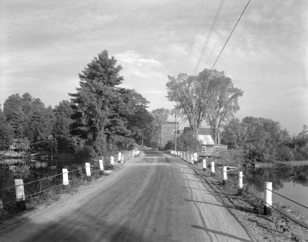 Miniature of Gravel Road And Plank Bridge Over Stream Near Norway