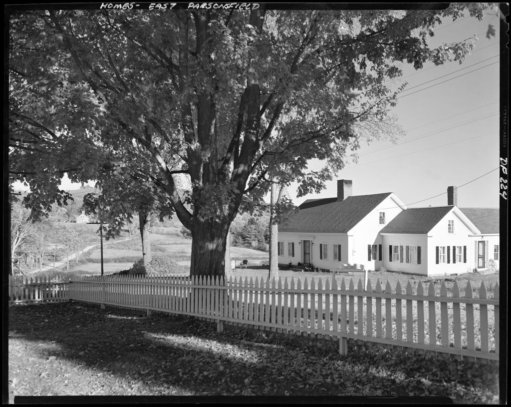 Miniature of Cape Style House With White Picket Fence Out Front, Country Setting In East Parsonsfield