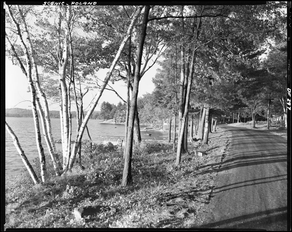 Miniature of Road Along A Lake In Poland