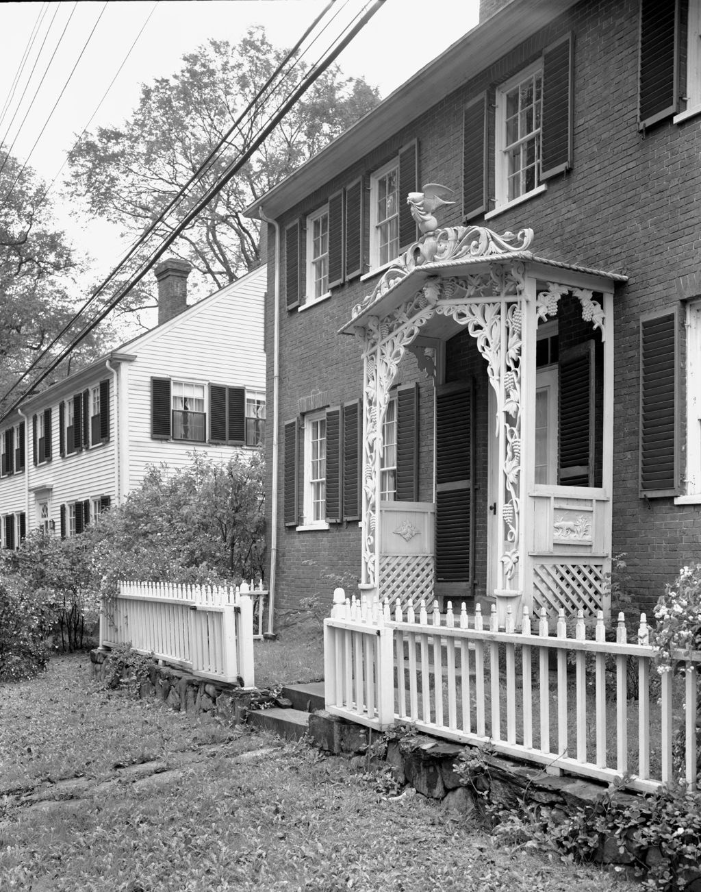 Miniature of Ornate Doorway And Entrance Of A Home In Wiscasset