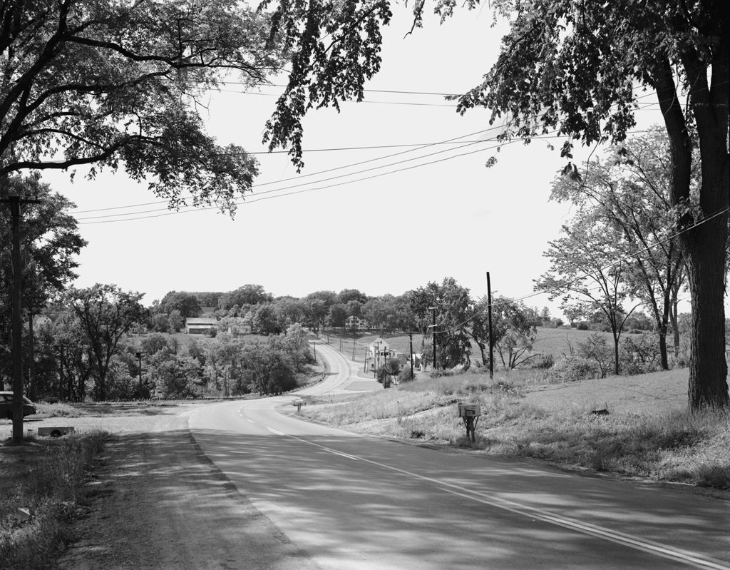 Miniature of Blacktop Highway Winding Through Countryside Near Hampden