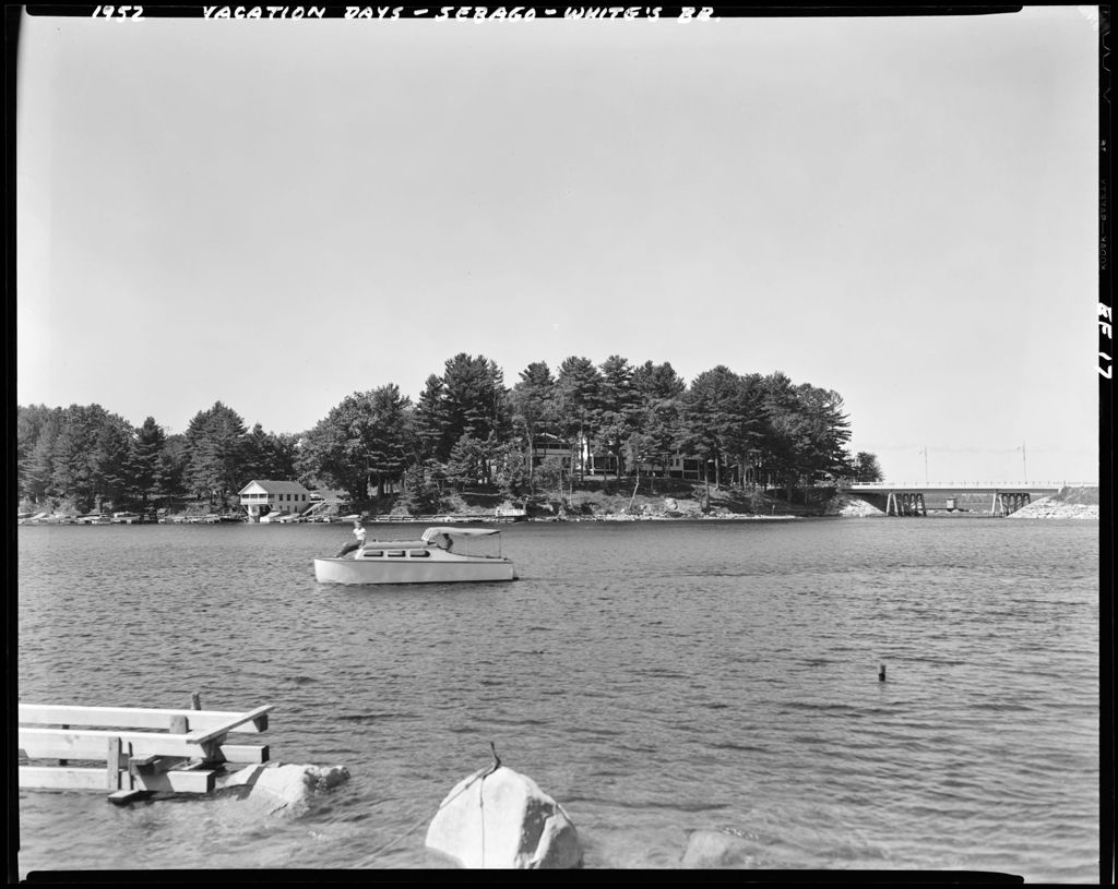 Miniature of Motor Boat On Sebago Lake