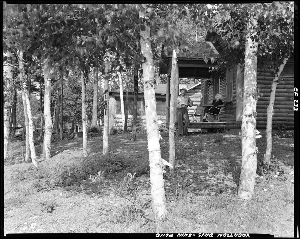 Miniature of People Enjoying A Lazy Day At Camp At Shin Pond