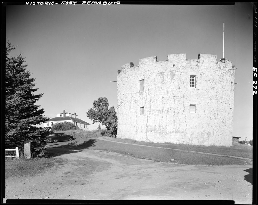 Miniature of View Of Fort At Pemaquid