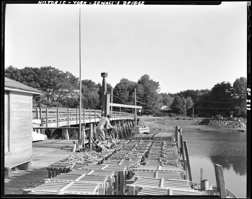 Miniature of Sewall`s Bridge In York