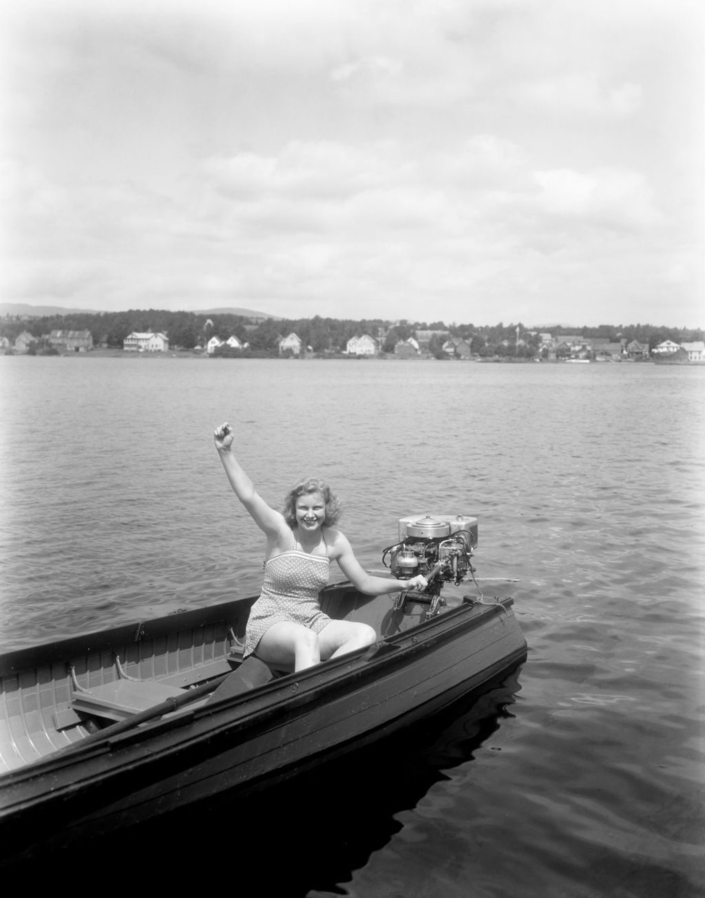 Miniature of Girl Out Boating