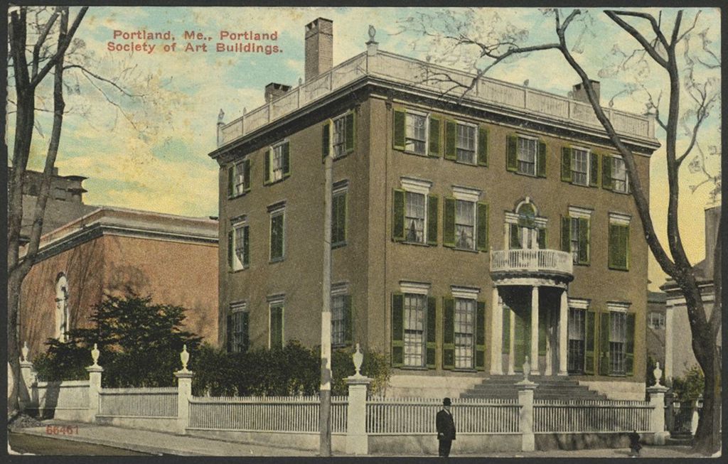 Miniature of Portland Society of Art Building, Portland, ME