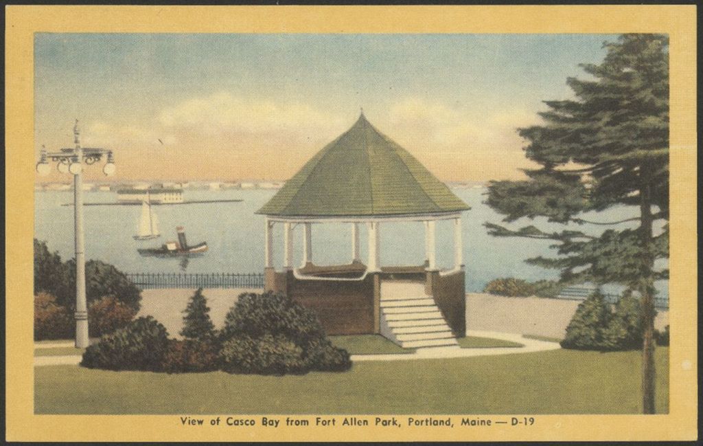 Miniature of View of Casco Bay from Fort Allen Park, Portland, ME