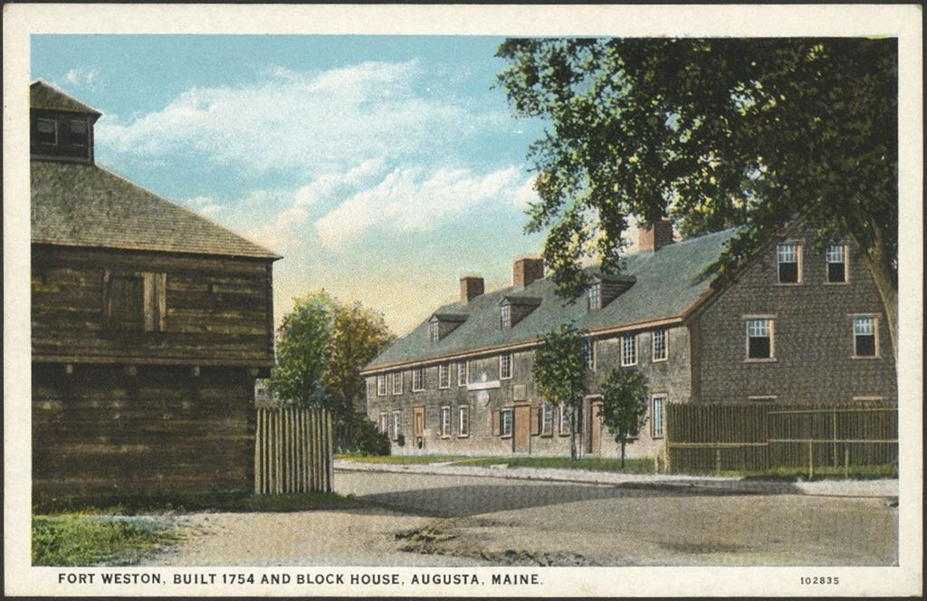 Miniature of Fort Western, Augusta, ME