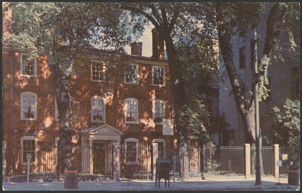 Miniature of Longfellow's House, Portland, ME