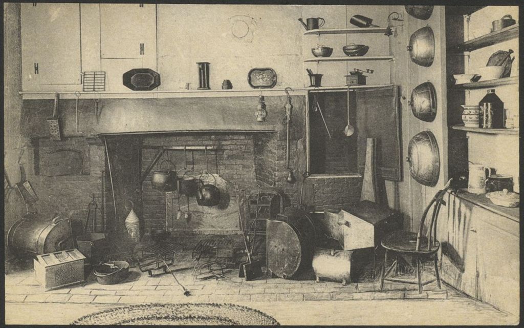 Miniature of Kitchen, Wadsworth Longfellow House, Portland, ME