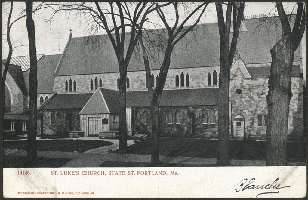 Miniature of St. Luke's Church, State St., Portland, ME