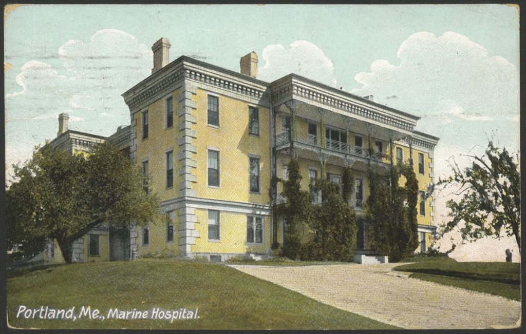 Miniature of Portland, Me, Marine Hospital